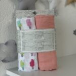 Set 2 Muslin pelene Forever Baby - Sladoledi