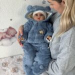 Skafander sa kapom Teddy Plava