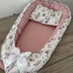Gnijezdo s jastukom - Puder roze i Ruže