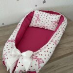 Gnijezdo s jastukom - Mašna Pink