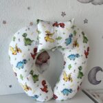 Višenamjenski jastuk za dojenje/hranjenje bebe – Dinosauri