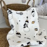 Muslin Tetra Pelena 75x75cm - Mali Princ Žuti