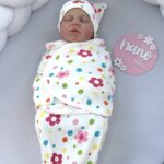 Povoj za bebe - Swaddle - Cvjetići