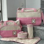 Set torbi za bebine stvari 5/1 - Roze