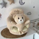 Plišana sjedalica za bebe - Medo Bež