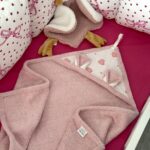 Peškir sa ušima frotirni - Roze Srca