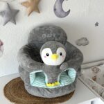 Plišana sjedalica za bebe - Pingvin Mint