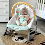 Vibraciona Ležaljka Baby Lounge - Mint