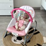 Vibraciona Ležaljka Baby Lounge - Roze
