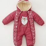 Skafander futrovani Roze