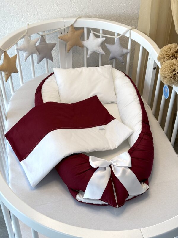 Gnijezdo sa jorganom i jastukom - Bijela Bordo