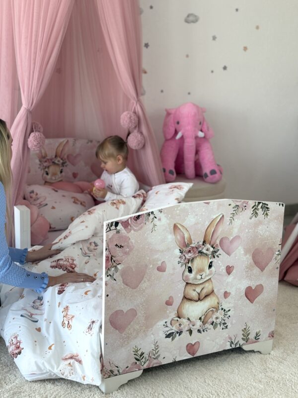 Krevet Bambolino Junior 160x70cm - sa dodatnom zaštitnom ogradicom