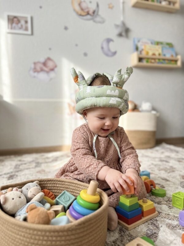 Baby Helmet zaštita od povreda glave - Zelena