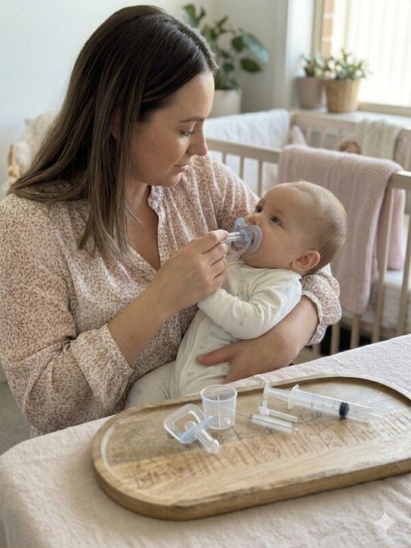 Baby dozator lijekova u obliku dude