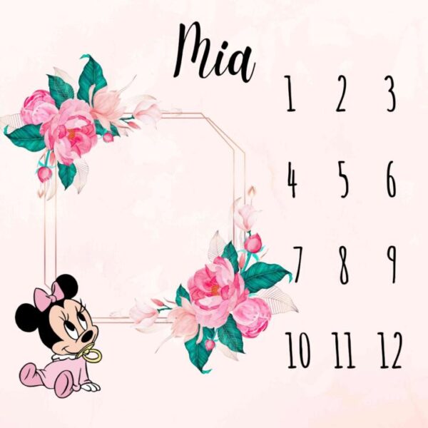 Podloga za slikanje bebe 130x130cm