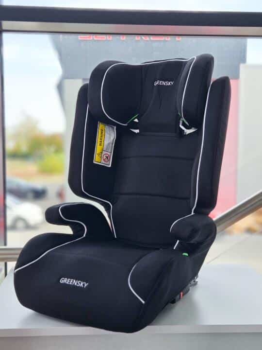 Autosjedalica + Booster Greensky ISOFIX 2u1