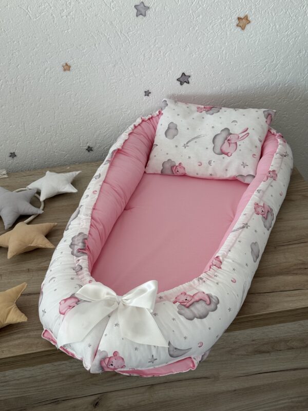 Gnijezdo s jastukom - Roze i Roze Zeko