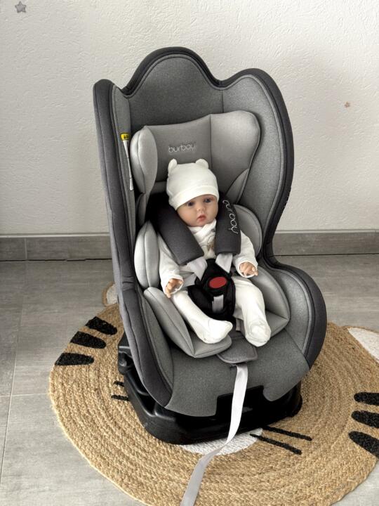Autosjedalica - BURBAY 0-25kg - Siva