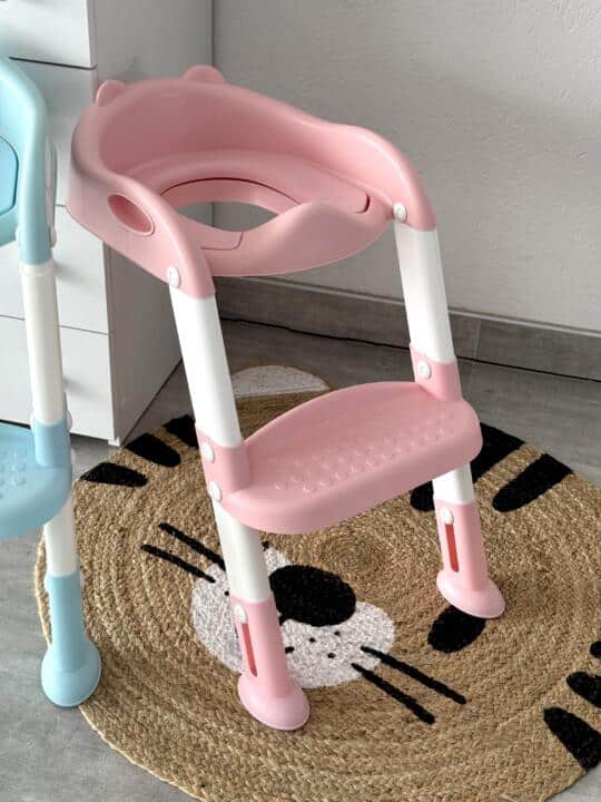 Adapter za wc šolju sa stepenikom - Roze