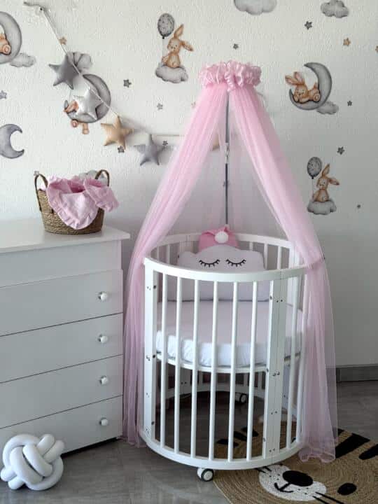 Baldahin s nosačem - Roze