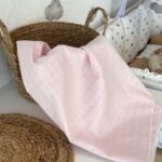 Muslin Tetra Pelena 75x75cm - Roze