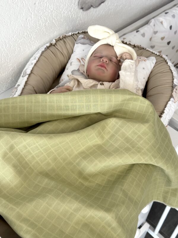 Muslin Tetra Pelena 75x75cm - Zelena