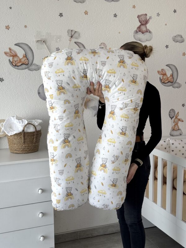 Jastuk za trudnice – Žuti Medo na Dugi