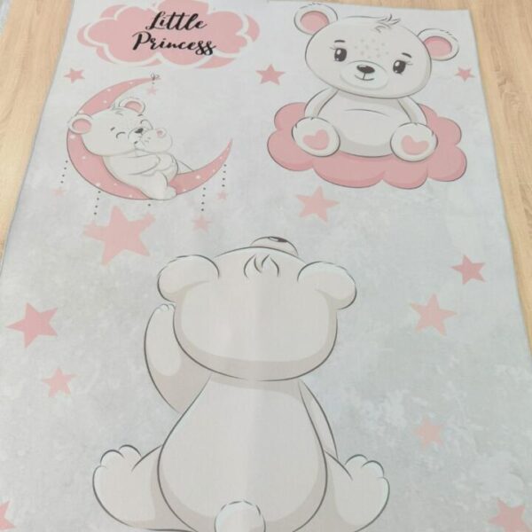 Dječiji tepih - Roze medo