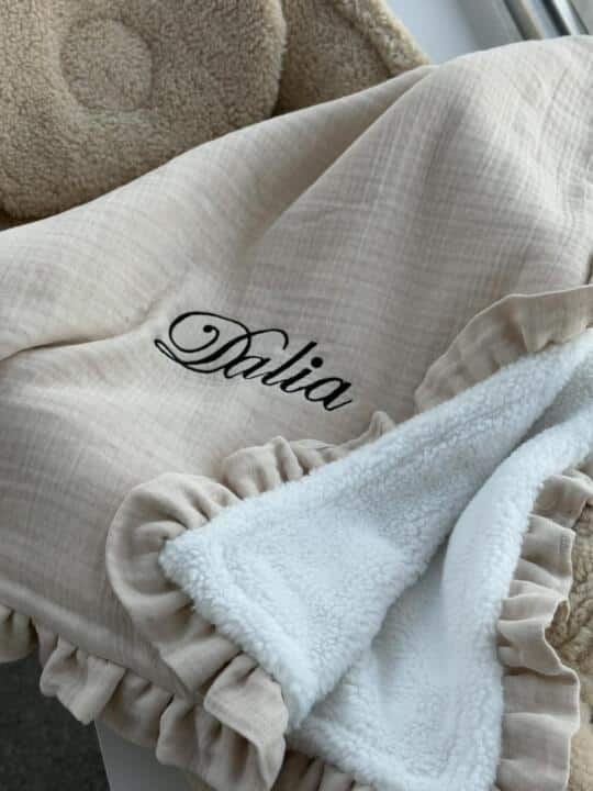 Dekica Muslin Teddy - Bež