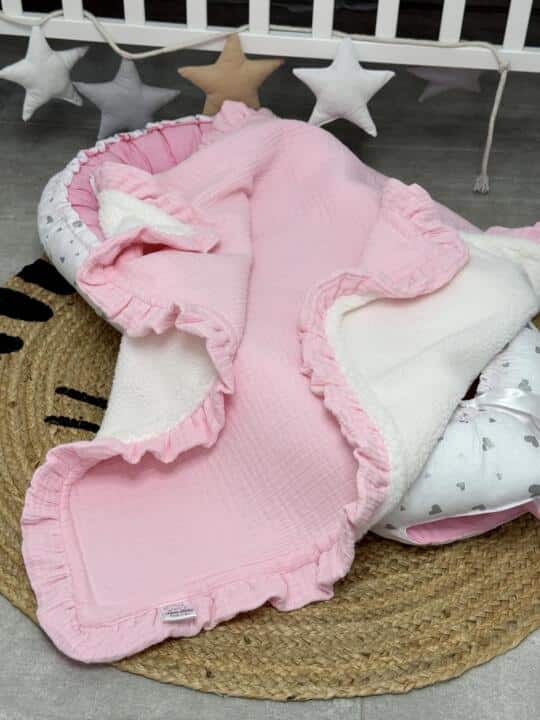 Dekica Muslin Teddy - Roze