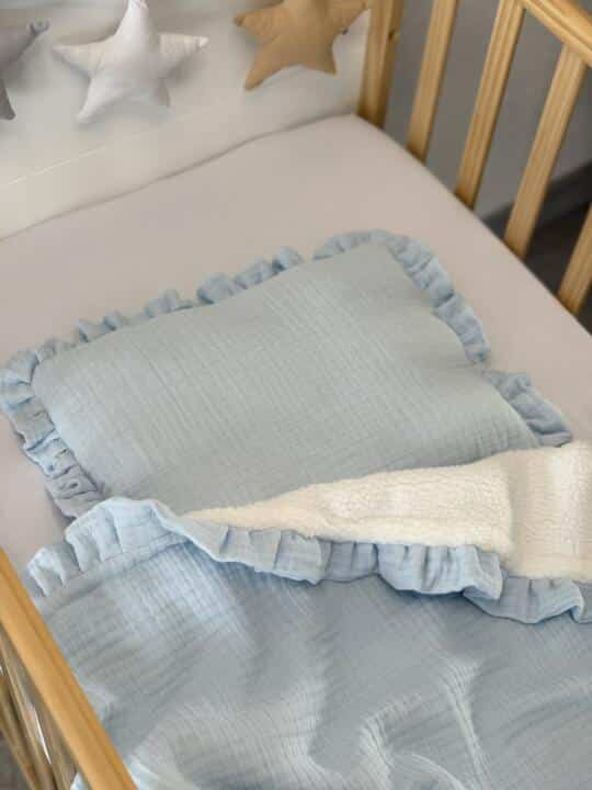 Jastuk Muslin - Plava