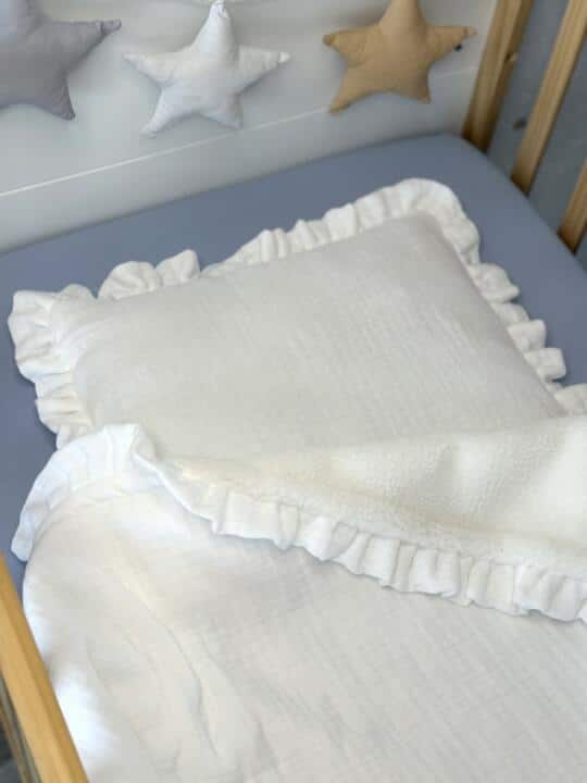 Jastuk Muslin - Bijela