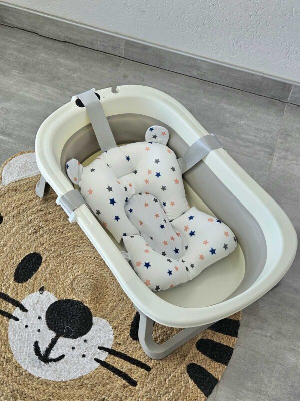 Sklopiva kada sa termometrom - Siva