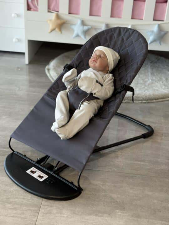 Baby Bouncer Ležaljka M1033-8 - Siva