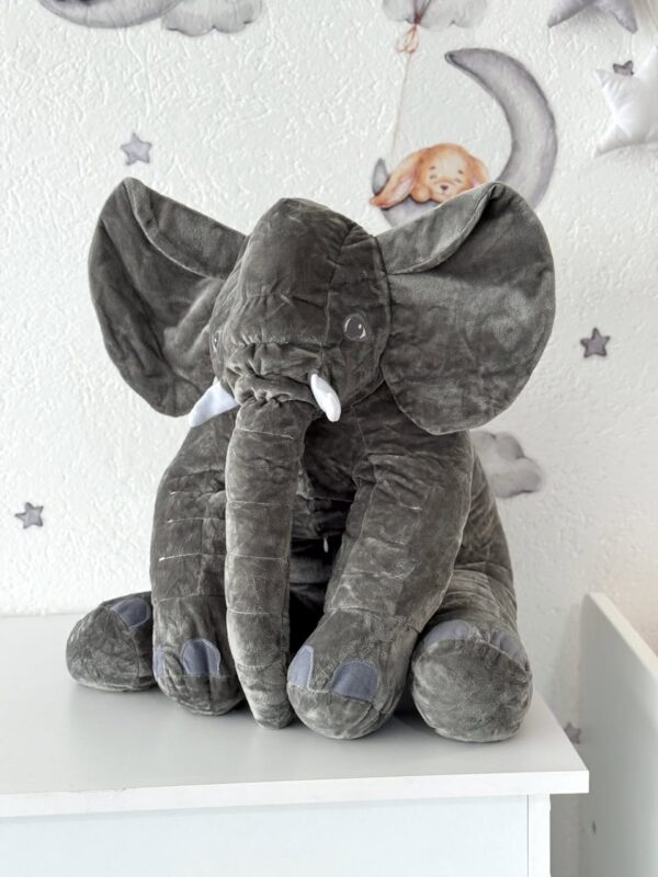 Plišani Slon - Siva
