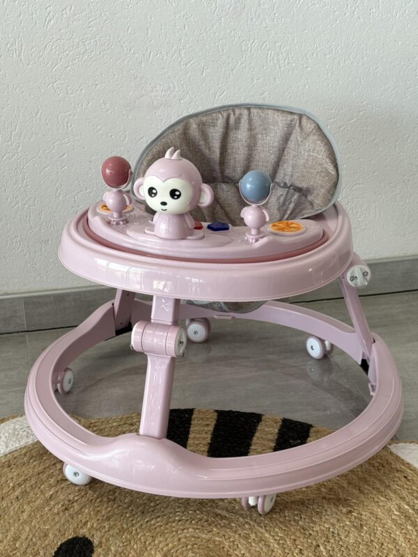 Hodalica Roundie - Roze M1033-3