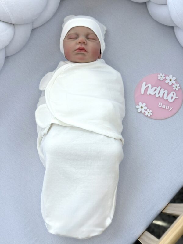 Povoj za bebe - Swaddle - Bijela