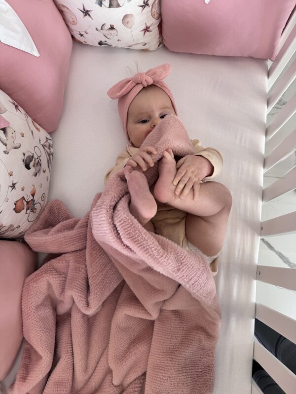 Dekica Cozy - Puder roze