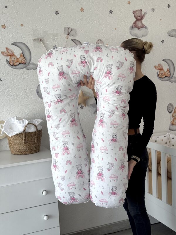 Jastuk za trudnice – Roze Medo na Dugi