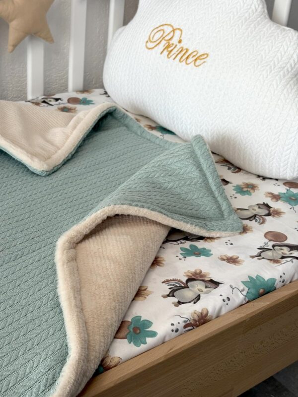 Dekica Winter - Zelena Bež