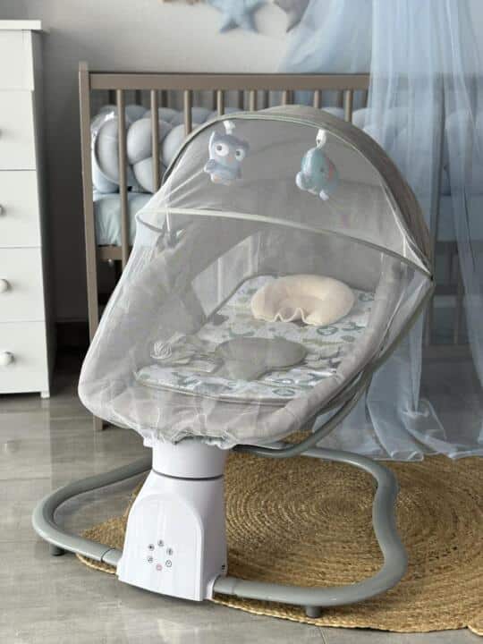 Ljuljačka 3u1 Baby Bassinet M1033-18 Siva