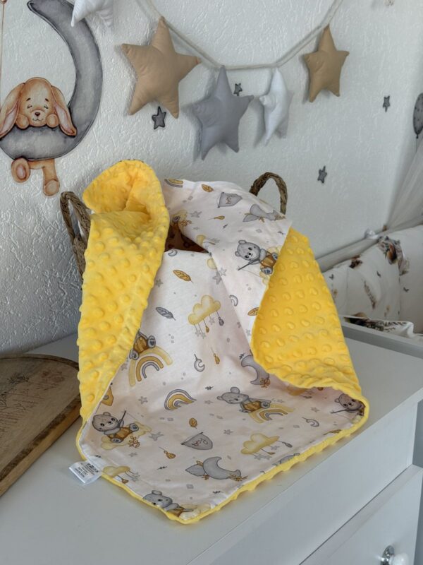 Dekica Minky - Žuta i Medo na dugi