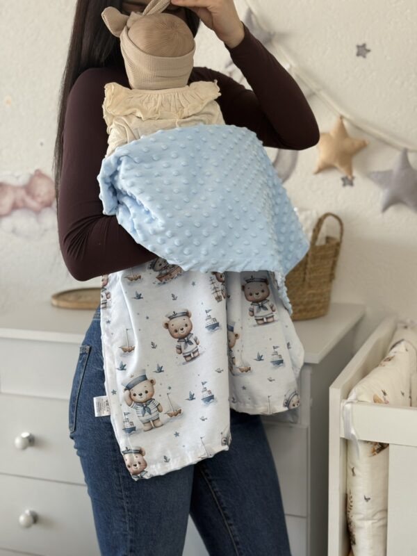 Dekica Minky - Plava i Mornar