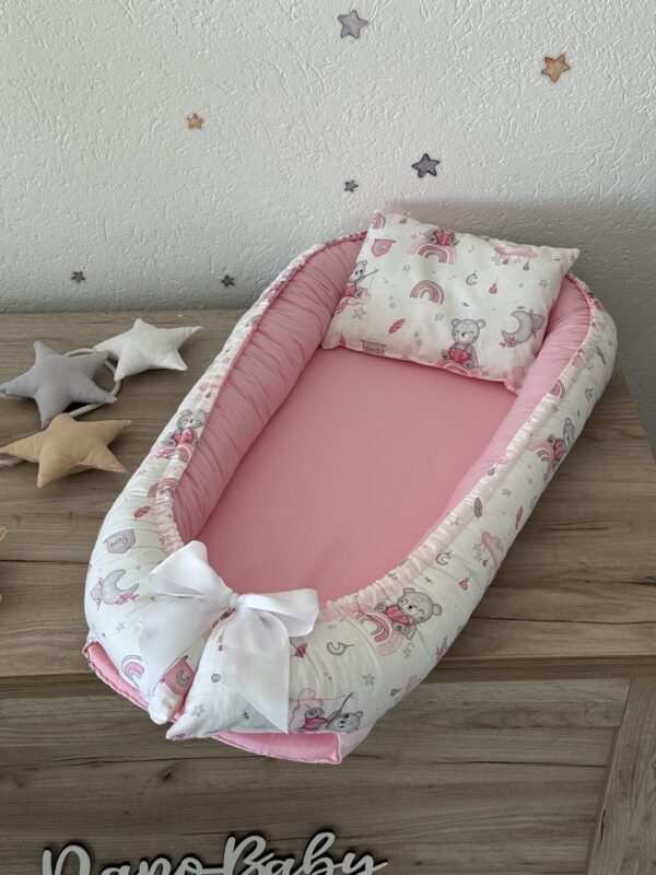 Gnijezdo s jastukom - Roze i Roze Medo na Dugi