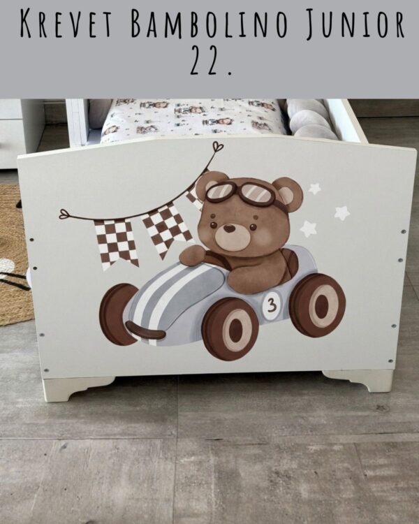 Krevet Bambolino Junior 160x70cm - sa dodatnom zaštitnom ogradicom 22