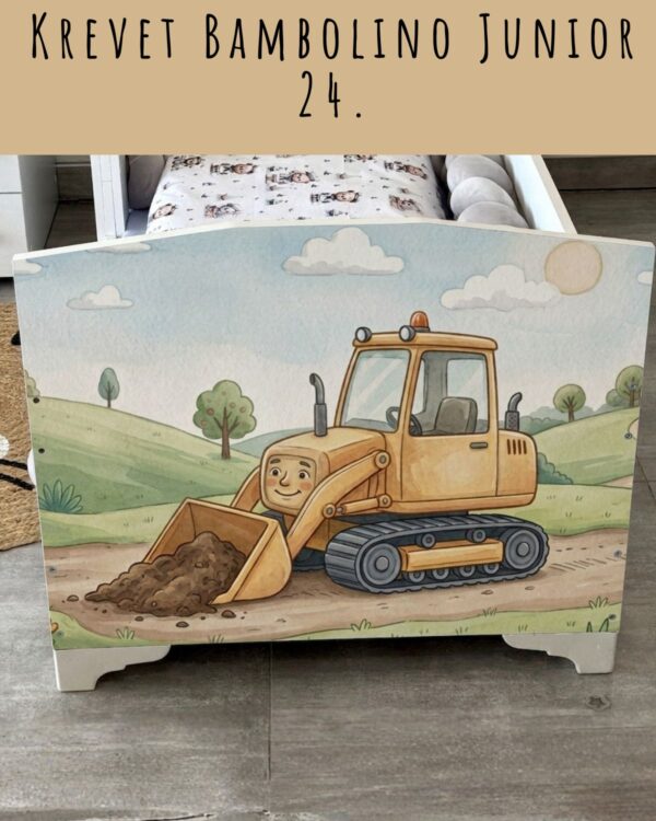 Krevet Bambolino Junior 160x70cm - sa dodatnom zaštitnom ogradicom 24