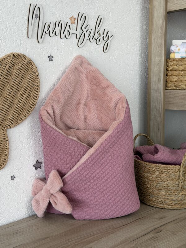 Smotuljak 2u1 Winter - Puder Roze